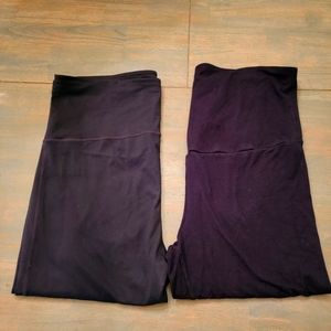 Gap Fit Athletic Maternity Capri Leggings